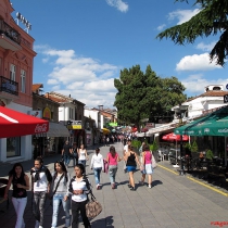 Ohrid sokakları