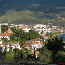 Ohrid kalesinden Şehir manzarasÄ±