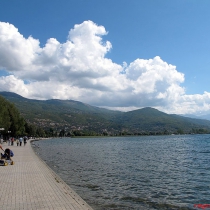 Ohrid sahil Şeridi